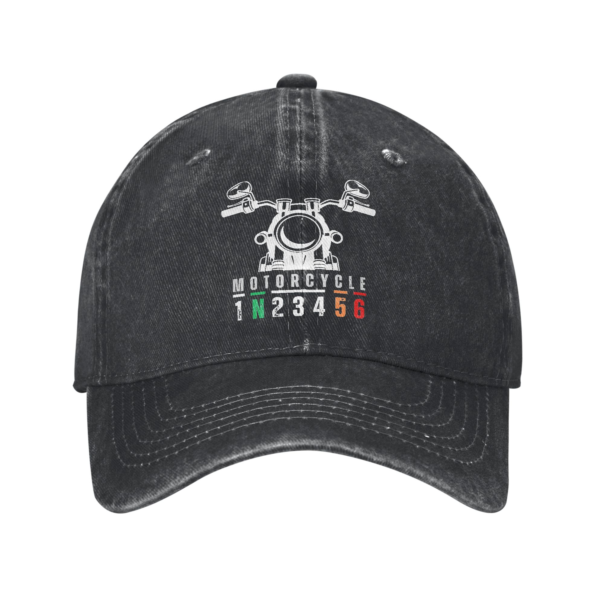 Motorcycle Gear Wash - 1N23456 Motorcycle Men Women Baseball Caps