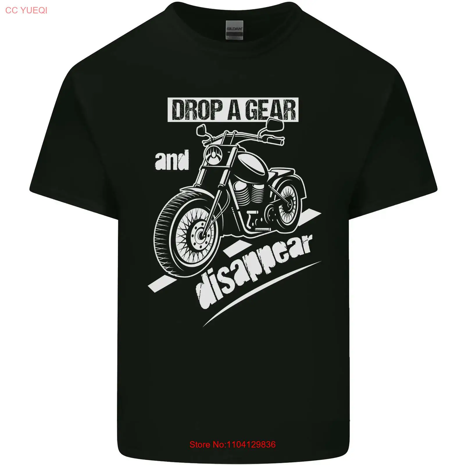 Motorcycle Gear Wash - Biker Drop a Gear Disappear Motorcycles