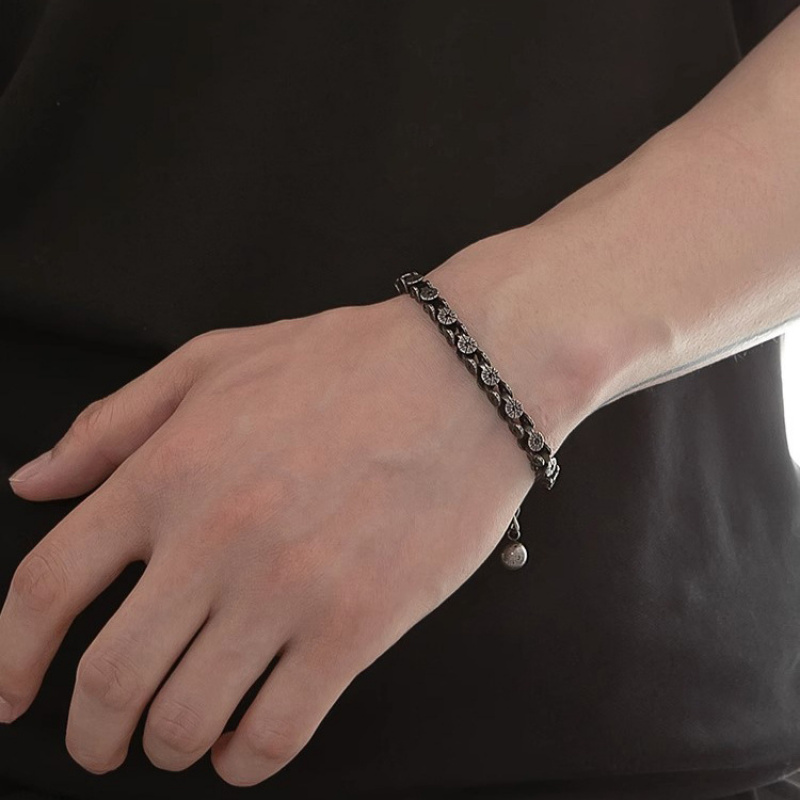 Motorcycle Gear Pattern - Stainless Steel Bracelet Men Gear Chain