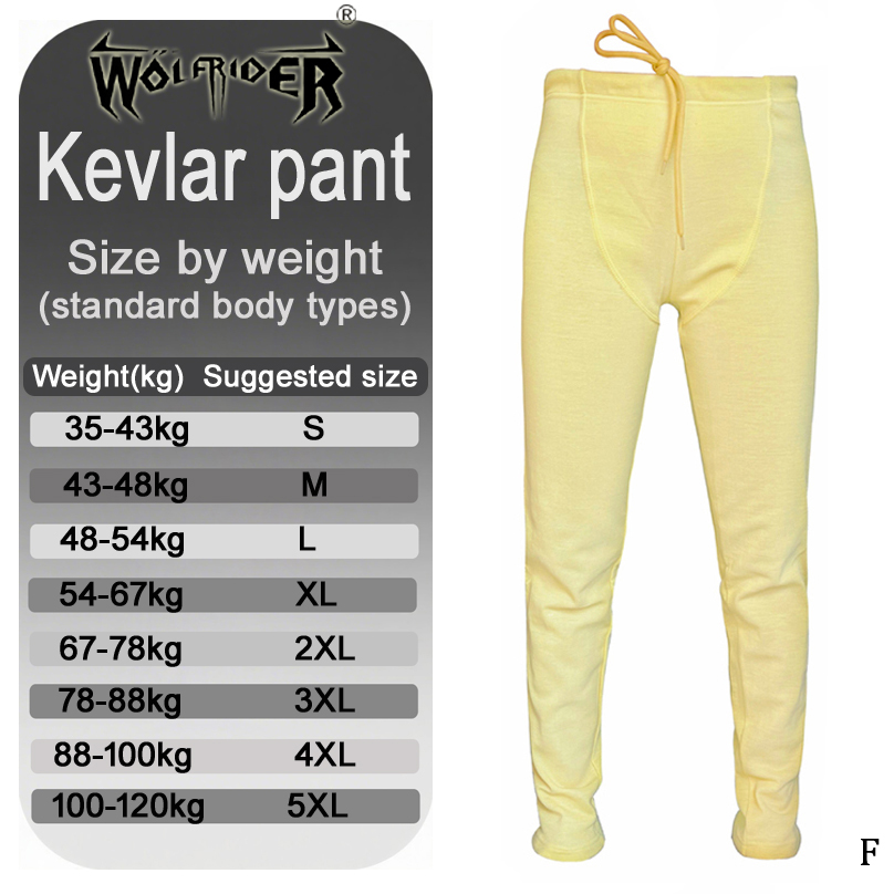 Motorcycle Wearing Gear - KEVLAR Motorcycle Pants Men Aramid Fiber