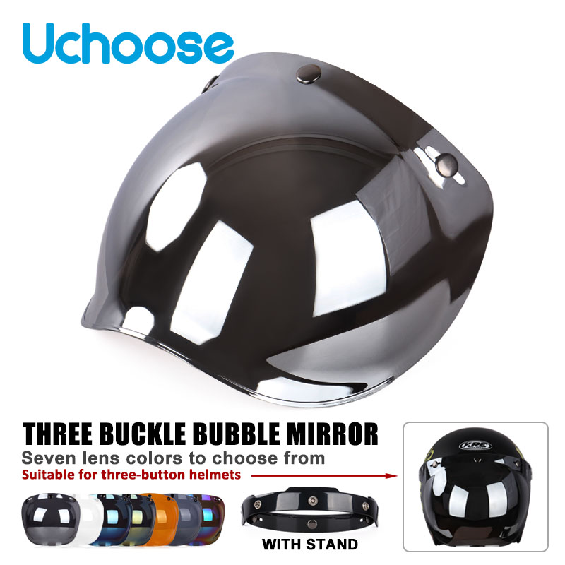 Motorcycle Gear Vintage - Universal 3/4 Open Face Helmet Visor