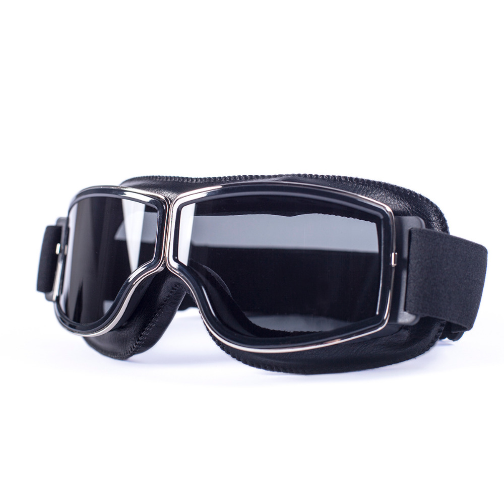 Motorcycle Gear Vintage - evomosa Universal Motorcycle Vintage Goggles Pilot