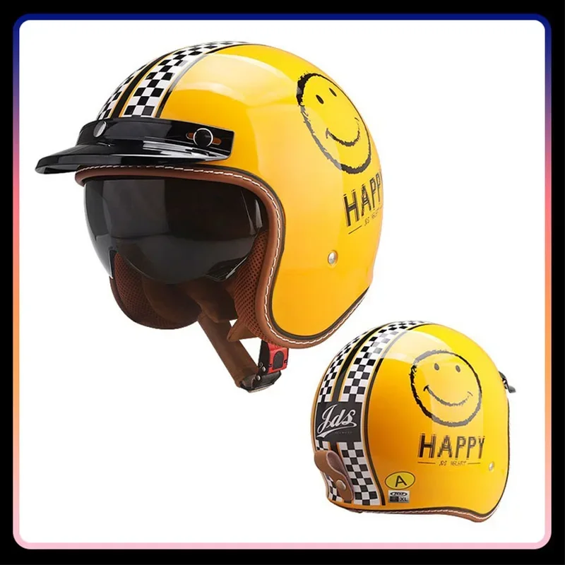 Men Women Open Face Motorcycle - Motorcycle Gear Vintage recension och pris
