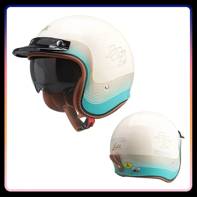 Men Women Open Face Motorcycle - Motorcycle Gear Vintage recension och pris
