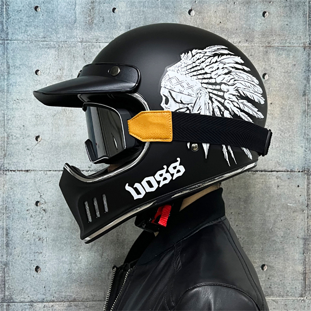 Vintage Full Face Motorcycle M - Motorcycle Gear Vintage recension och pris