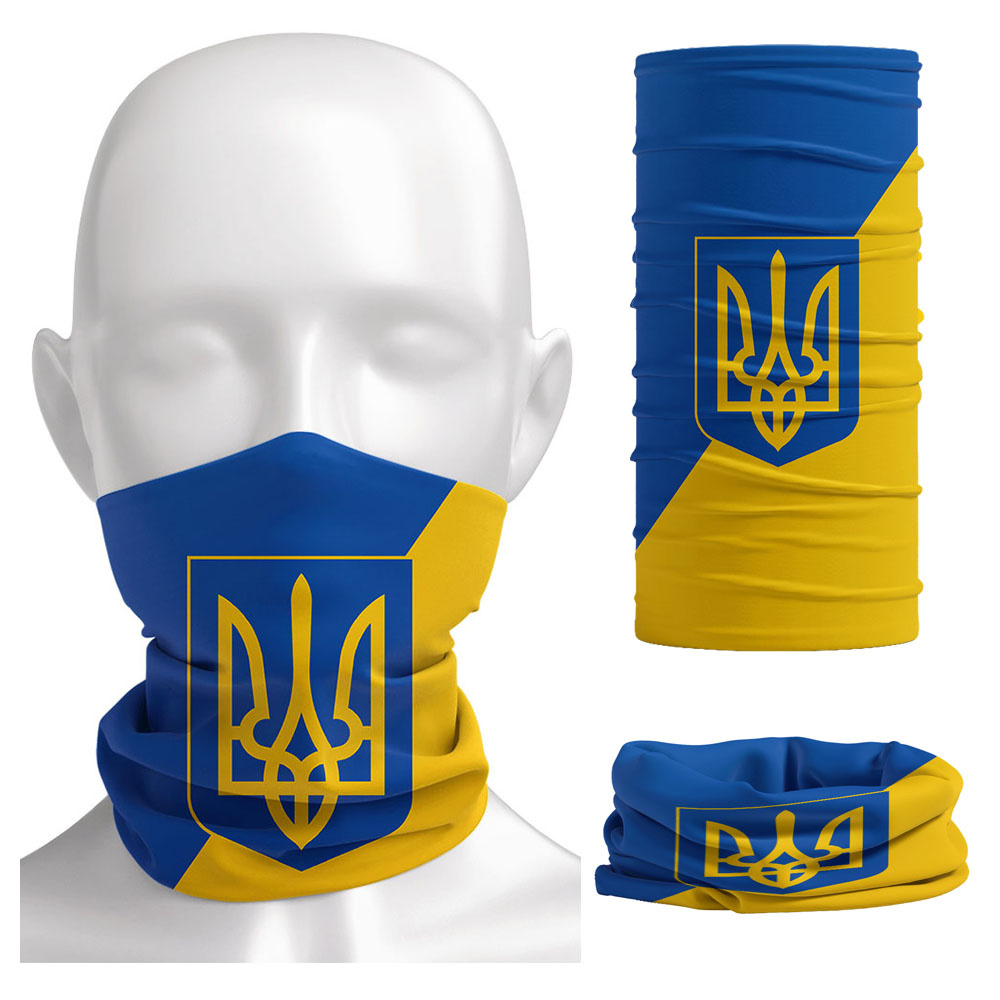 Ukraine Flag Pattern Bandana H - Motorcycle Gear Pattern recension och pris