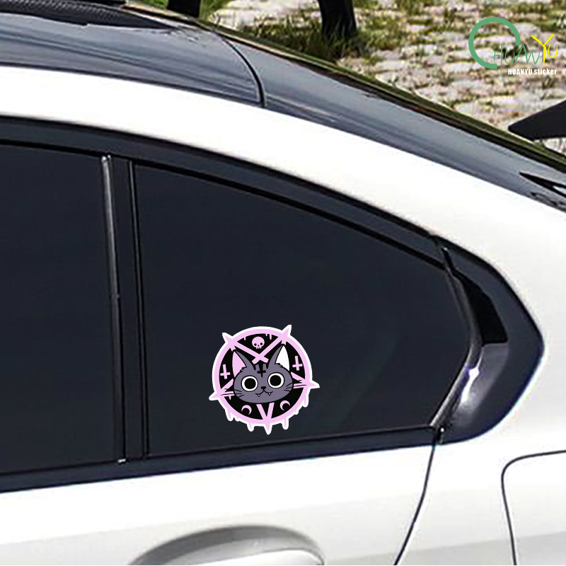 Cool purple black cat pattern  - Motorcycle Gear Pattern recension och pris
