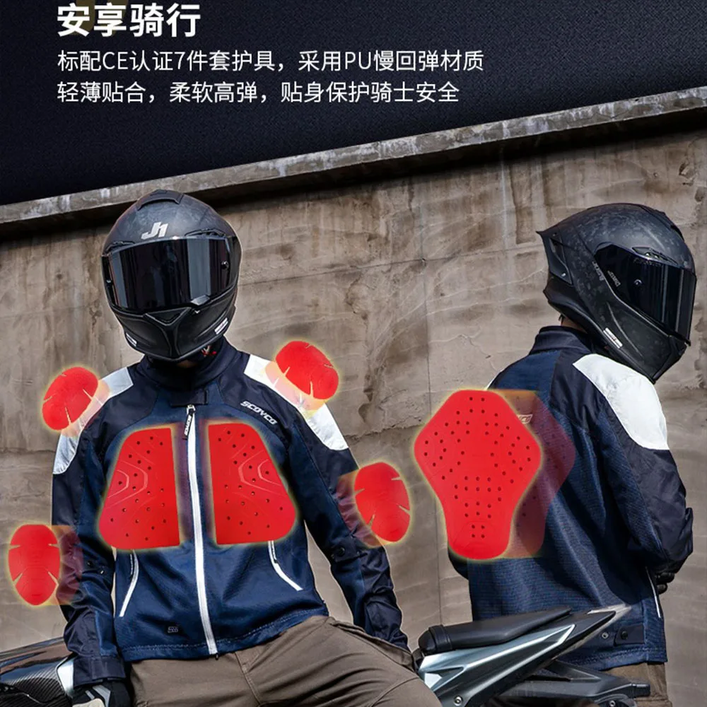 Scoyco Motorcycle Jacket Breat - Quality Motorcycle Gear recension och pris