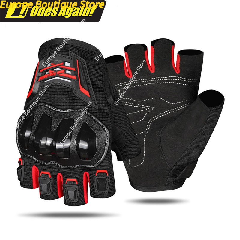 Summer Breathable Half Finger  - Motorcycle Wearing Gear recension och pris