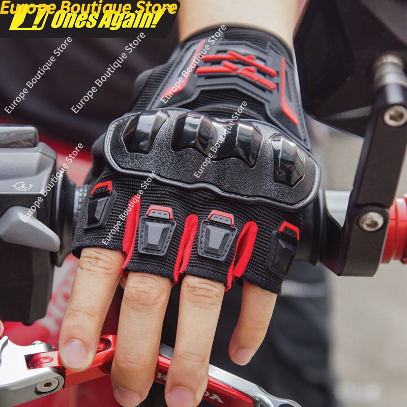 Summer Breathable Half Finger  - Motorcycle Wearing Gear recension och pris