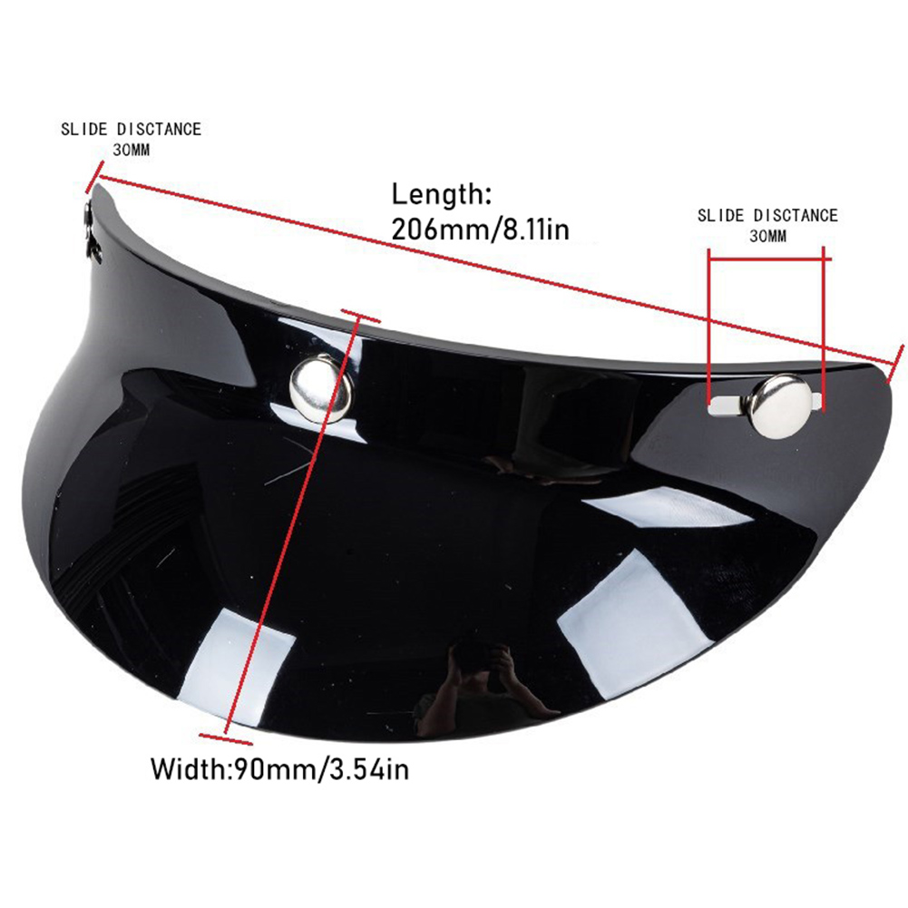 Motorcycle Helmets Visor Peak- - Motorcycle Gear Vintage recension och pris