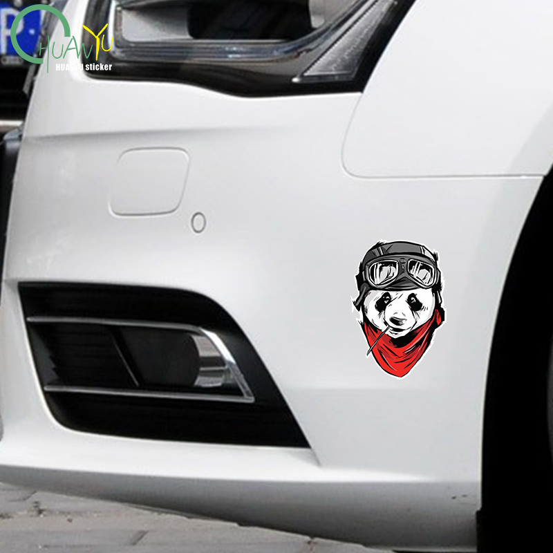 Panda bicycle cartoon car stic - Motorcycle Gear Pattern recension och pris