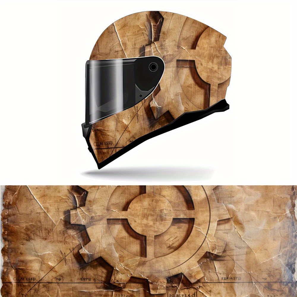 Steampunk Style Gear Pattern H - Motorcycle Gear Pattern recension och pris