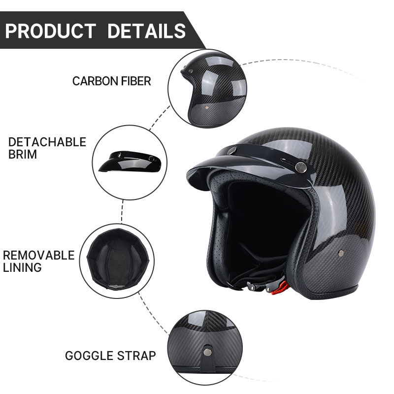 Super Lightweight Carbon Fiber - Motorcycle Gear Vintage recension och pris