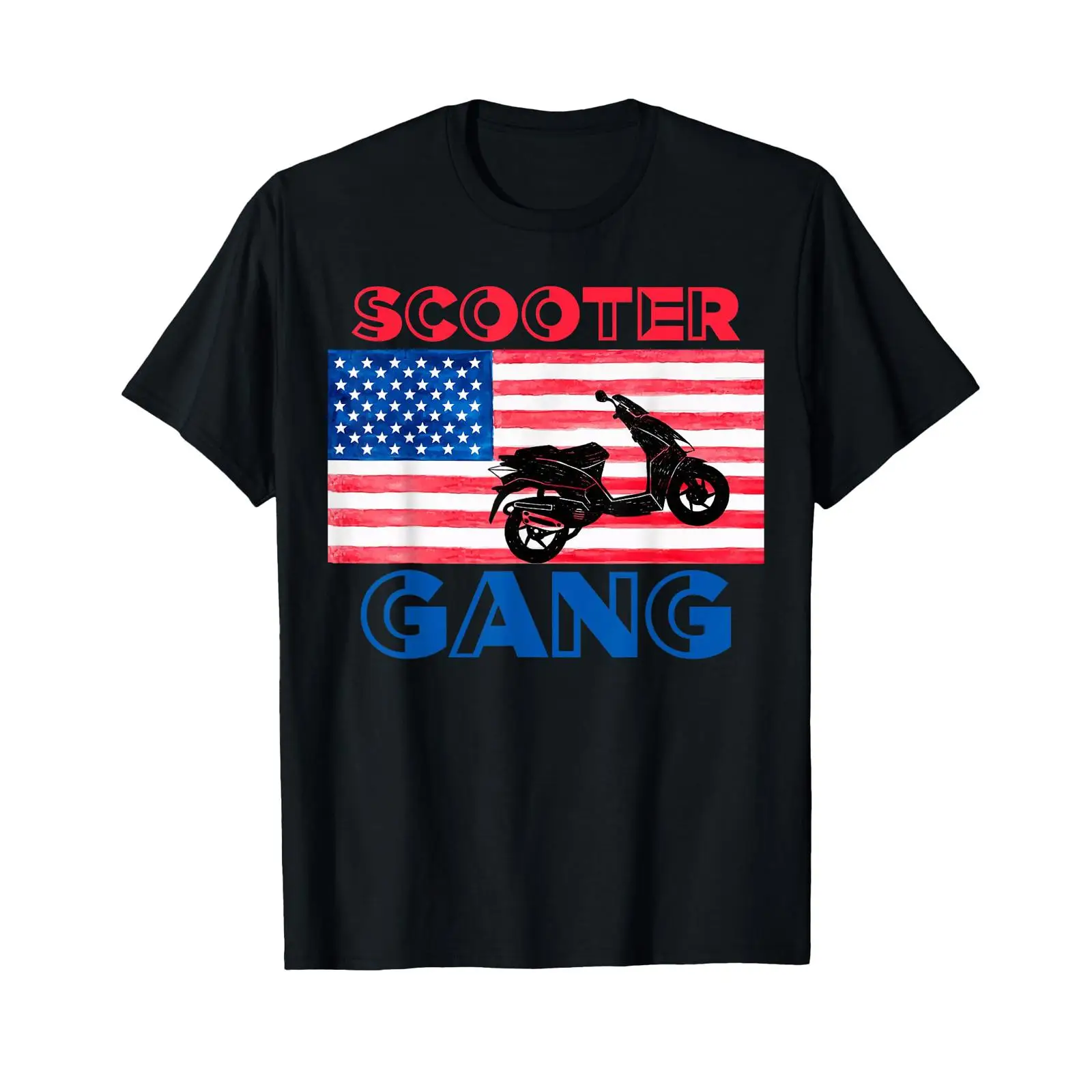 Scooter Gang Moped t Shirt Ame - Motorcycle Gear Wash recension och pris