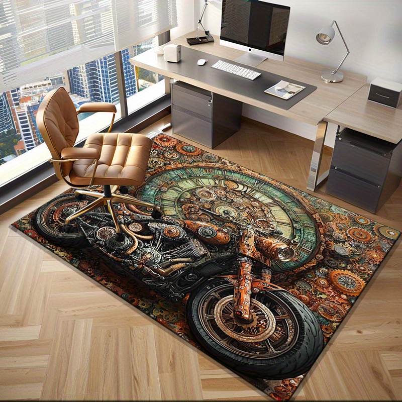 Steampunk Motorcycle Gear Rug  - Motorcycle Gear Wash recension och pris