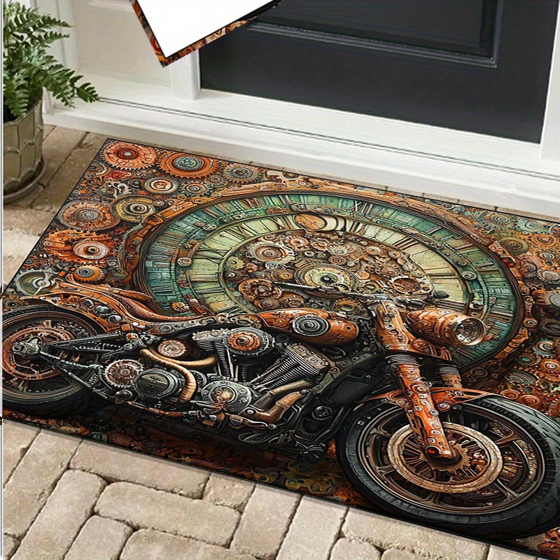 Steampunk Motorcycle Gear Rug  - Motorcycle Gear Wash recension och pris