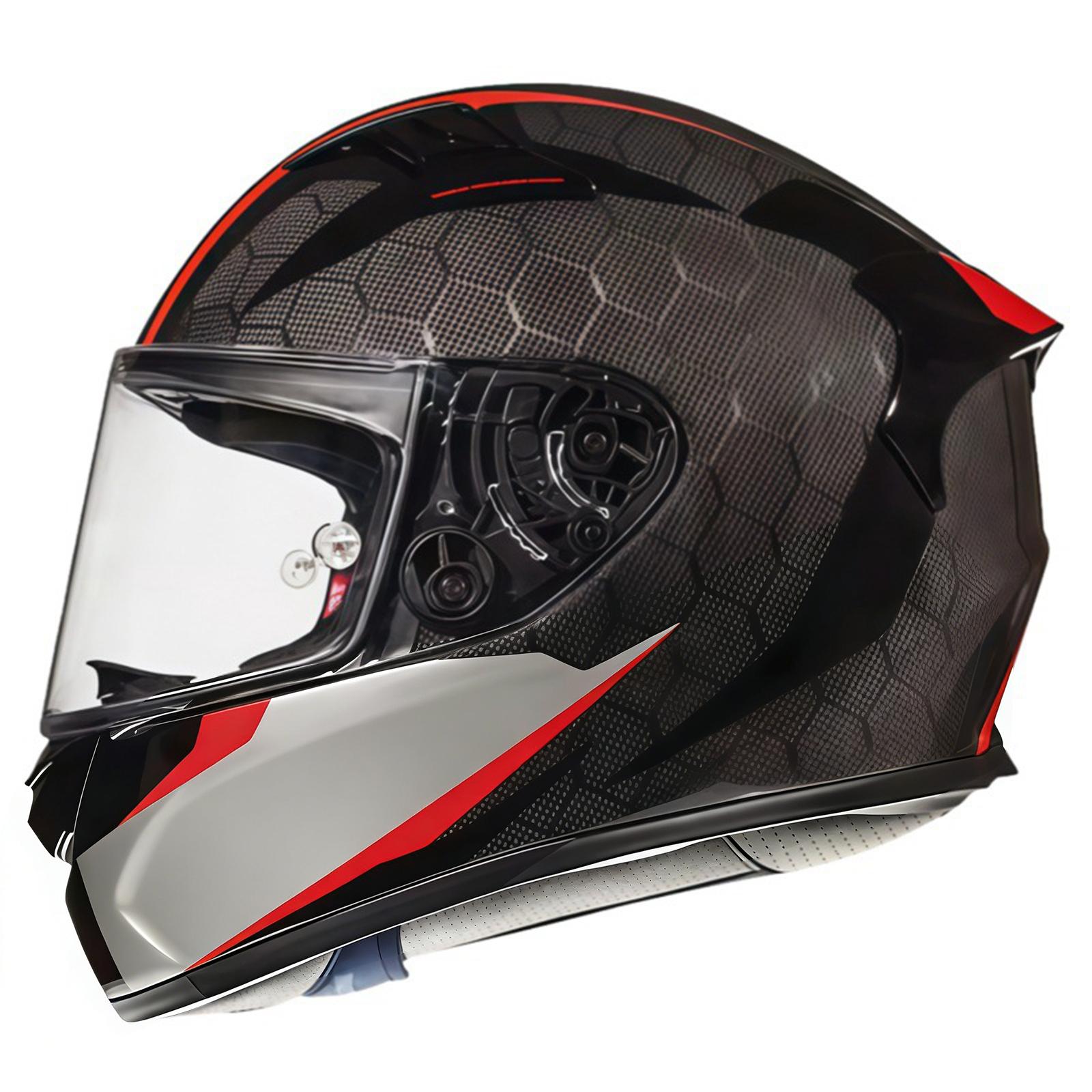 Motorcycle Helmet Visor Base S - Motorcycle Gear Pattern recension och pris