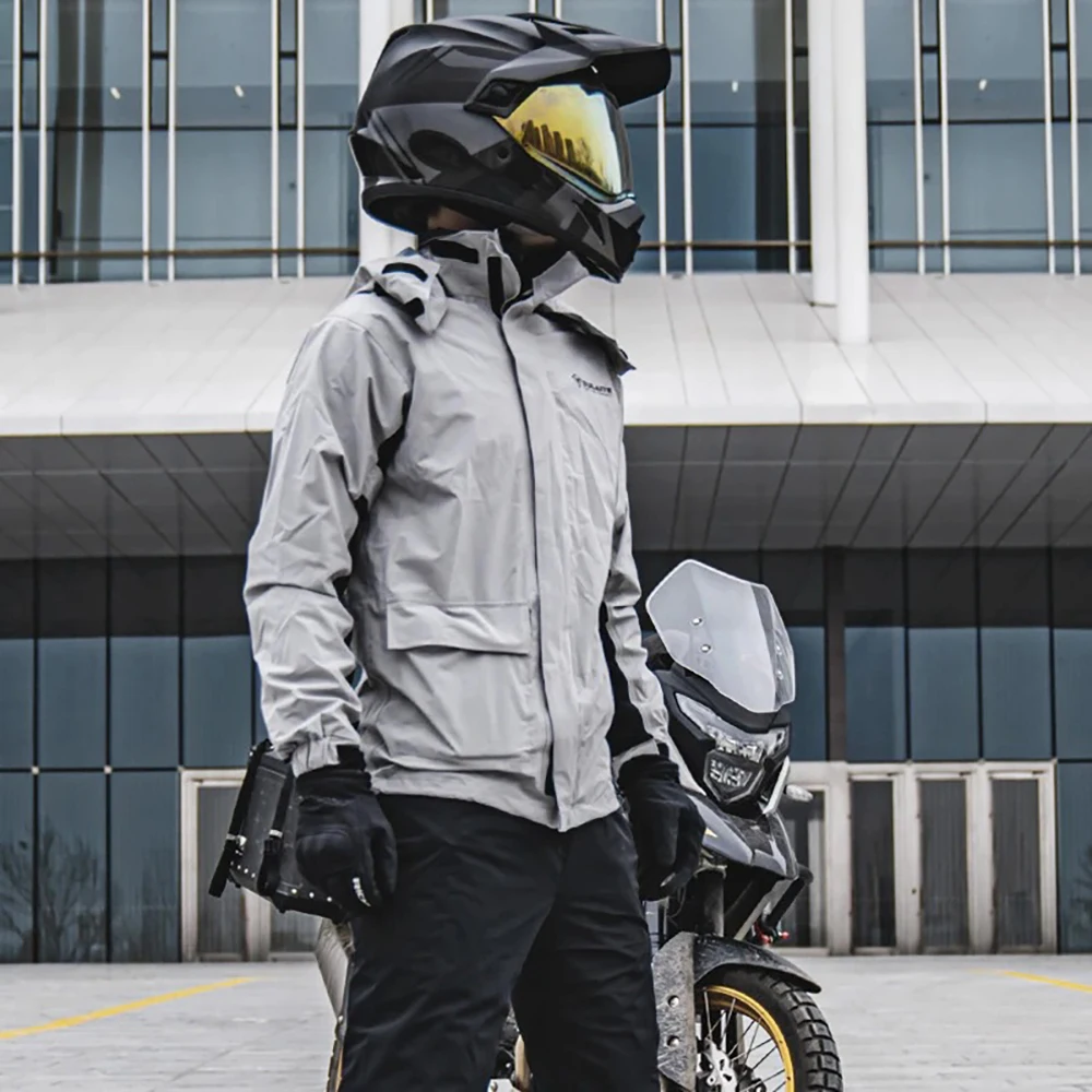 Motorcycle Raincoat Men Women  - Motorcycle Wearing Gear recension och pris