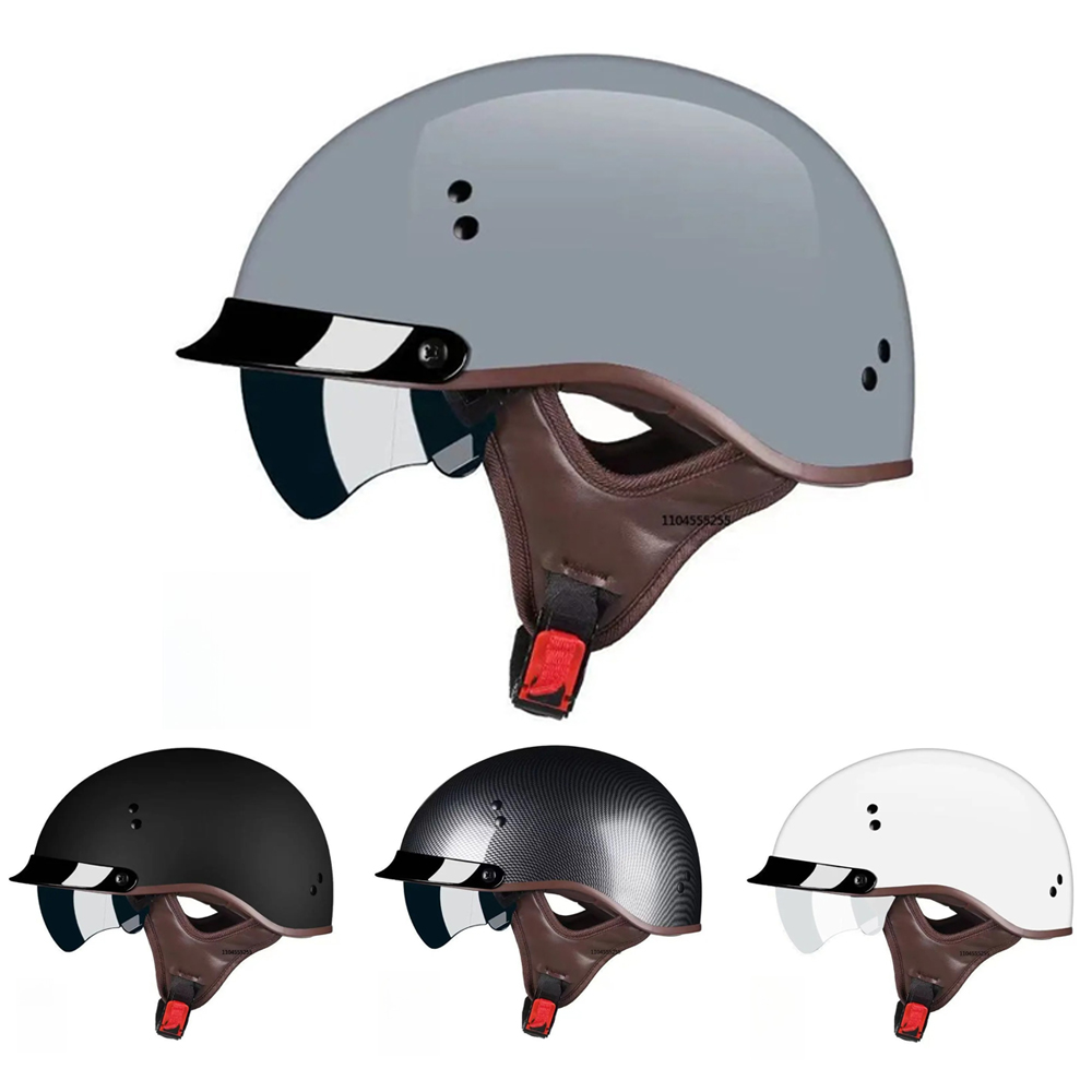 Motorcycle Helmet DOT Certific - Motorcycle Gear Vintage recension och pris