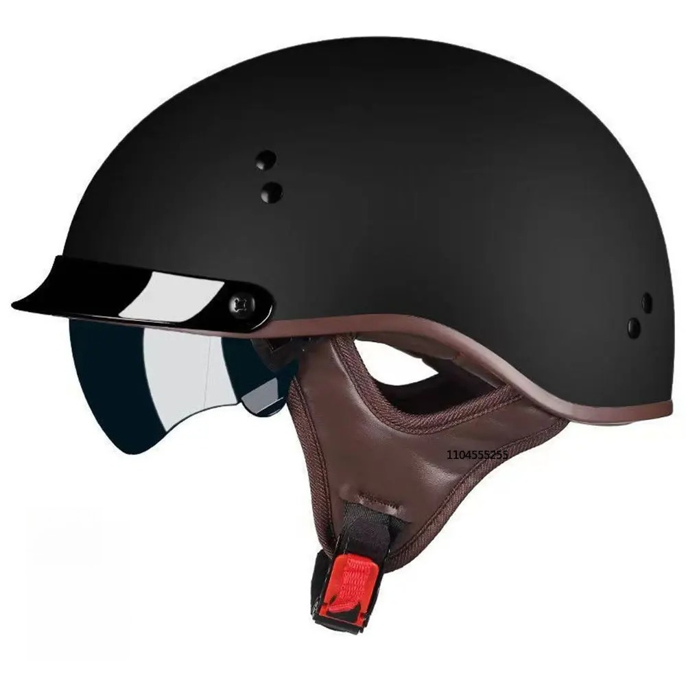 Motorcycle Helmet DOT Certific - Motorcycle Gear Vintage recension och pris