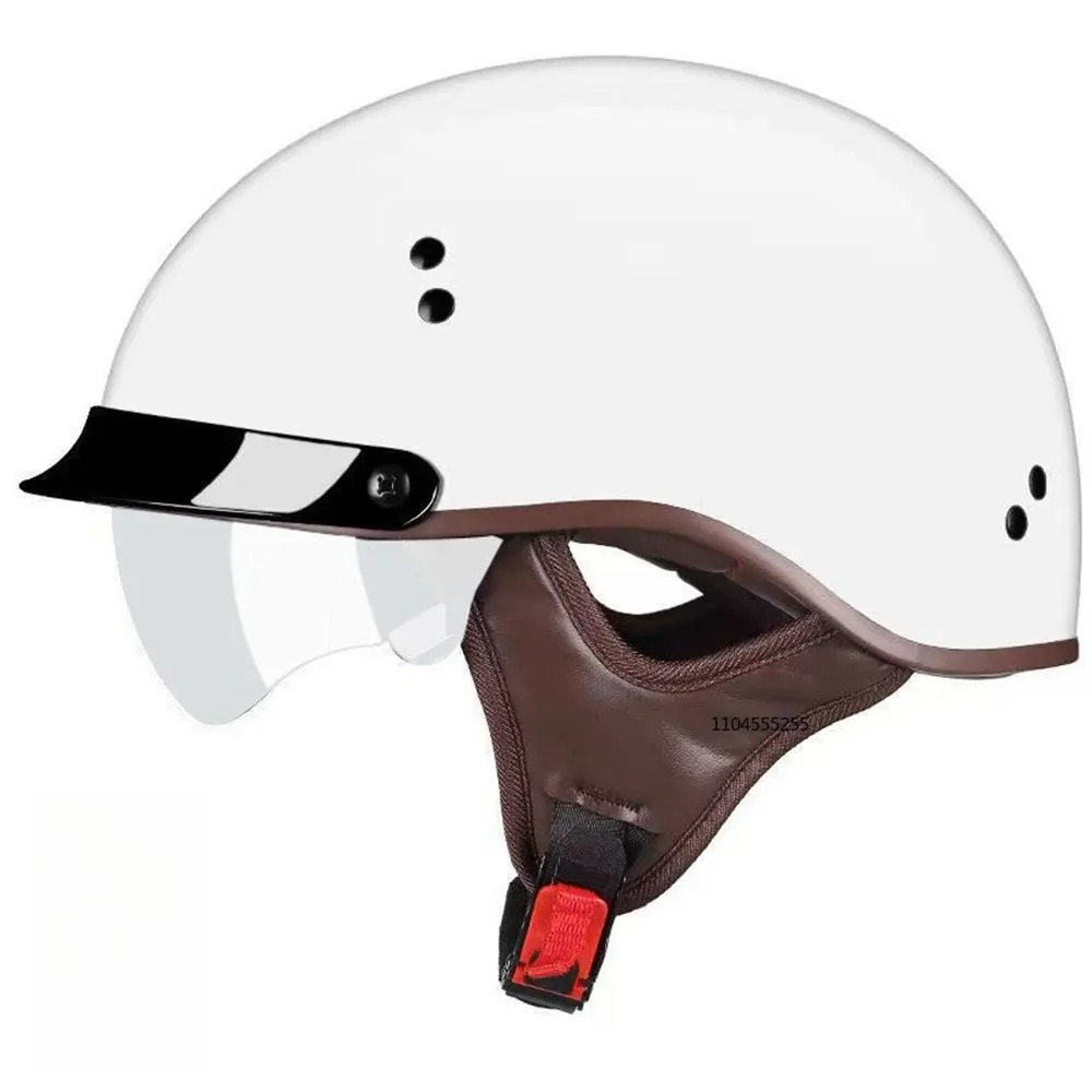 Motorcycle Helmet DOT Certific - Motorcycle Gear Vintage recension och pris