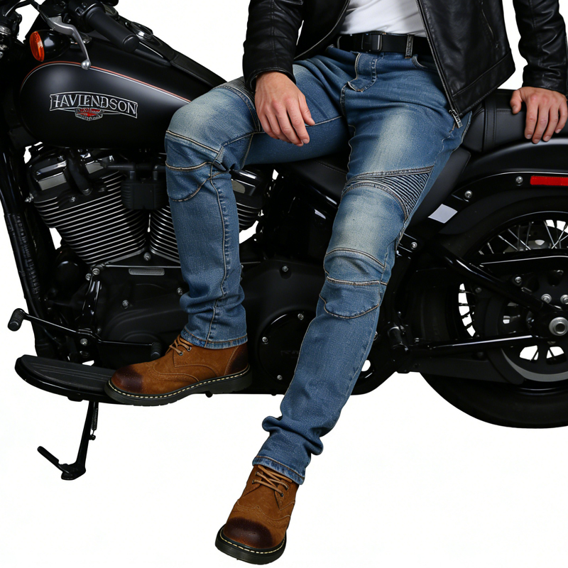 Men's Motorcycle Jeans Blue Di - Motorcycle Wearing Gear recension och pris